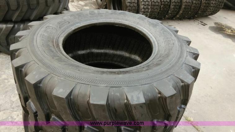 image for item F1055 (4) Marcher backhoe tires