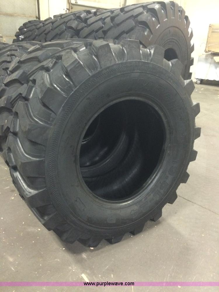 image for item F1055 (4) Marcher backhoe tires