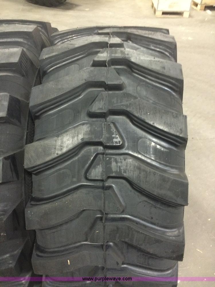 image for item F1055 (4) Marcher backhoe tires