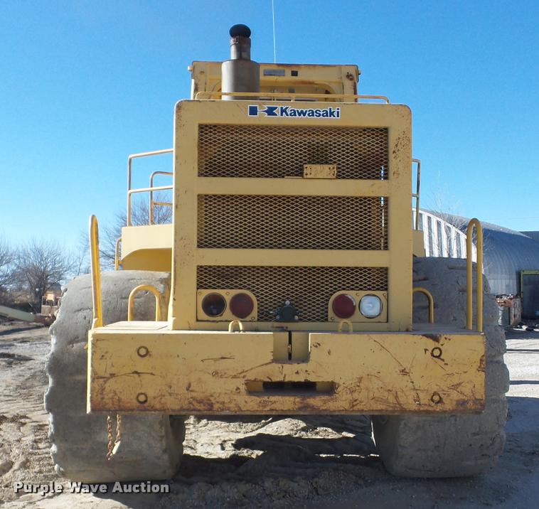 image for item J8669 1988 Kawasaki 110Z II wheel loader