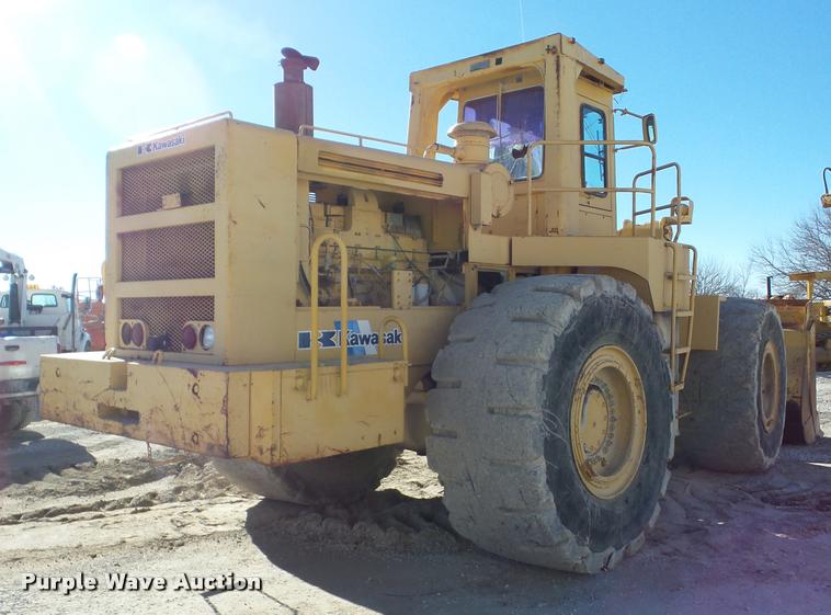 image for item J8669 1988 Kawasaki 110Z II wheel loader