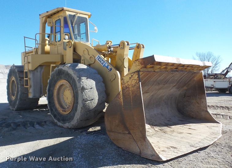 image for item J8669 1988 Kawasaki 110Z II wheel loader