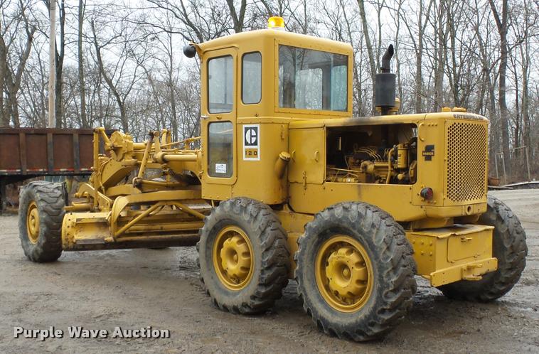 image for item K3407 1970 Caterpillar 120 rigid frame motor grader