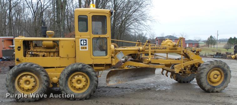 image for item K3407 1970 Caterpillar 120 rigid frame motor grader
