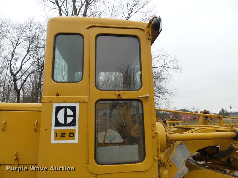 image for item K3407 1970 Caterpillar 120 rigid frame motor grader