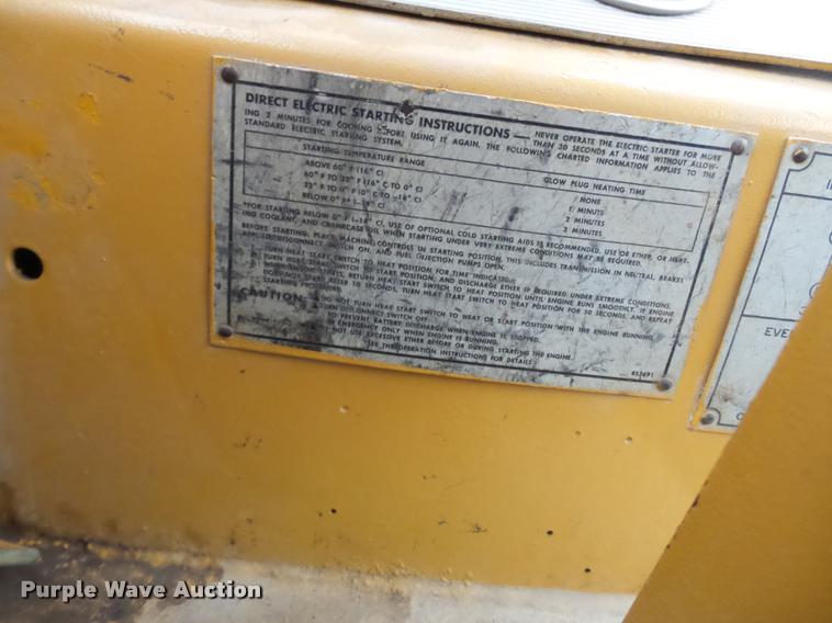 image for item K3407 1970 Caterpillar 120 rigid frame motor grader