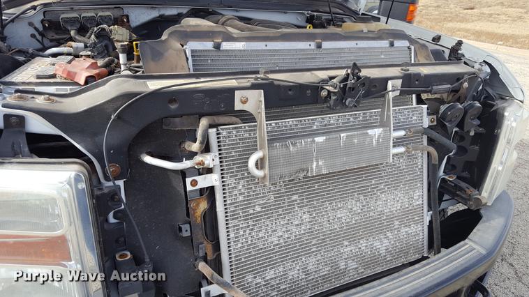 image for item L1726 2010 Ford F250 Super Duty SuperCab flatbed pickup truck