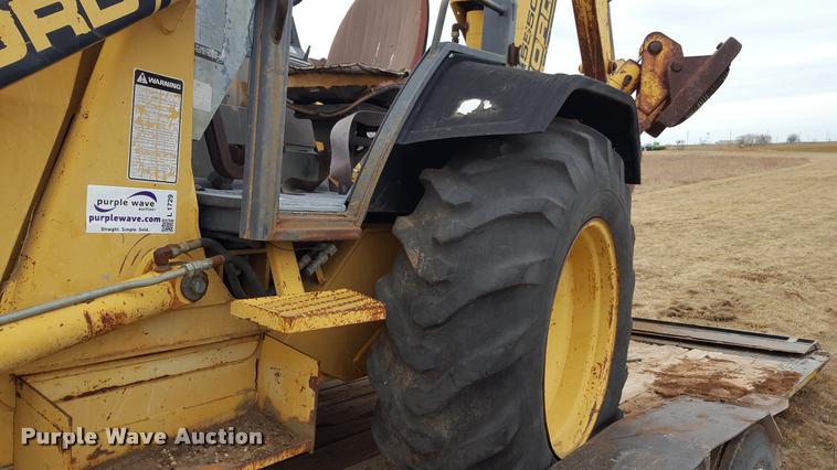 image for item L1729 Ford 555C backhoe