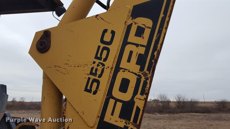 image for item L1729 Ford 555C backhoe