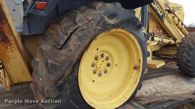 image for item L1729 Ford 555C backhoe
