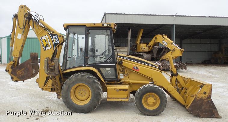 image for item L3287 1997 Caterpillar 416C backhoe
