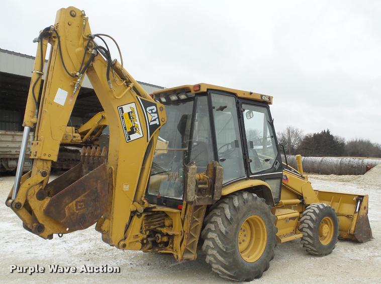 image for item L3287 1997 Caterpillar 416C backhoe