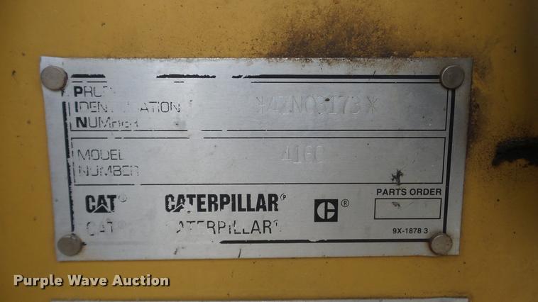image for item L3287 1997 Caterpillar 416C backhoe