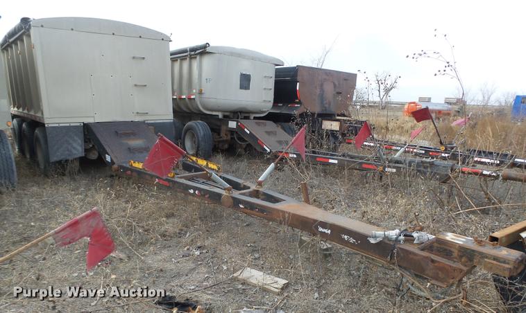 image for item L4244 1990 Cornhusker end dump pup trailer