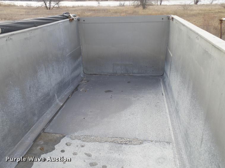 image for item L4244 1990 Cornhusker end dump pup trailer
