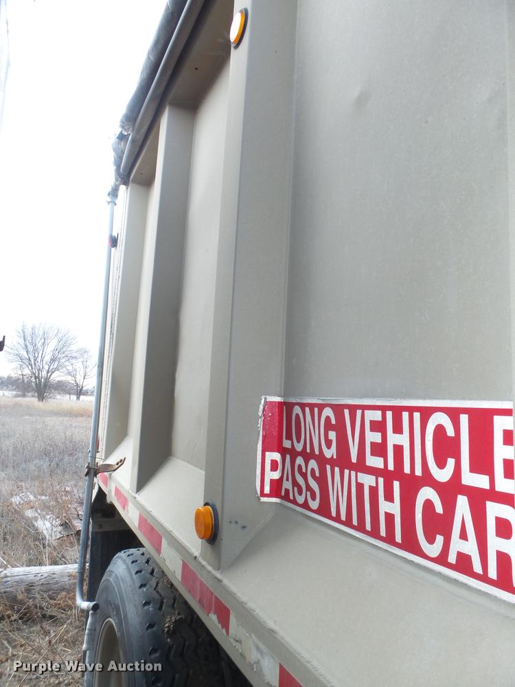 image for item L4244 1990 Cornhusker end dump pup trailer