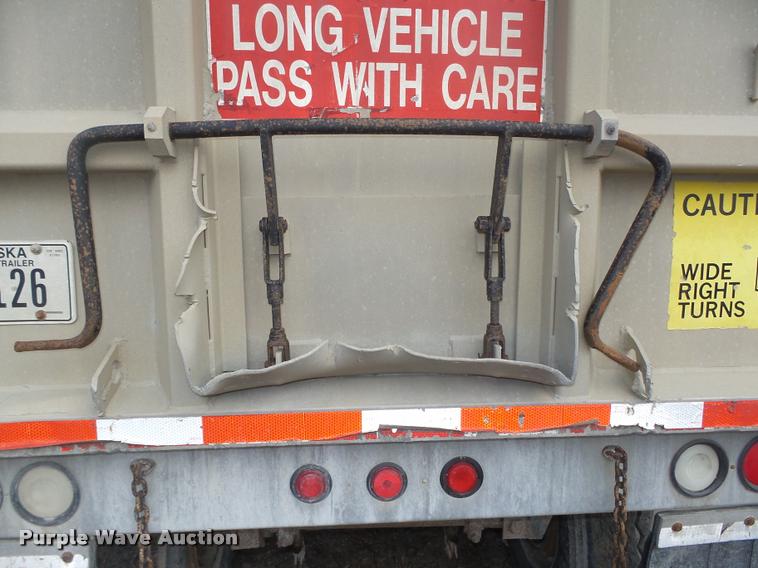 image for item L4244 1990 Cornhusker end dump pup trailer