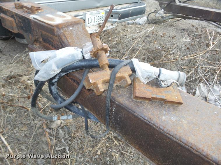 image for item L4244 1990 Cornhusker end dump pup trailer