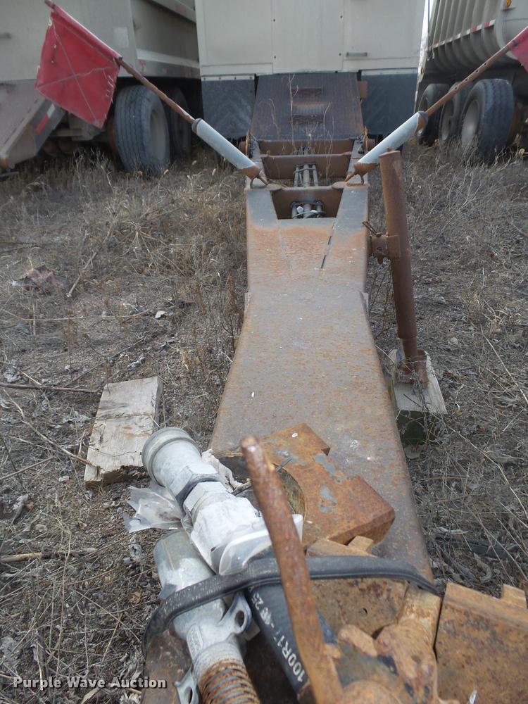 image for item L4244 1990 Cornhusker end dump pup trailer