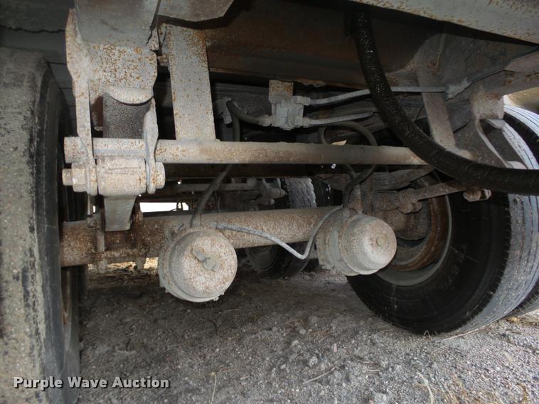 image for item L4244 1990 Cornhusker end dump pup trailer