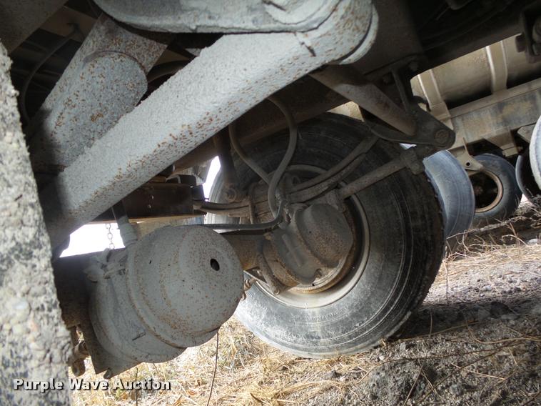 image for item L4244 1990 Cornhusker end dump pup trailer