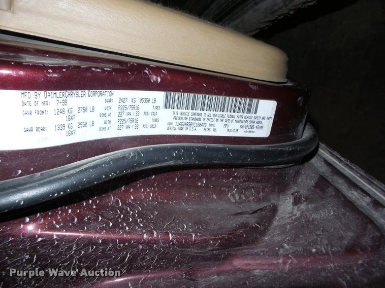 image for item AG9095 2000 Jeep Grand Cherokee SUV