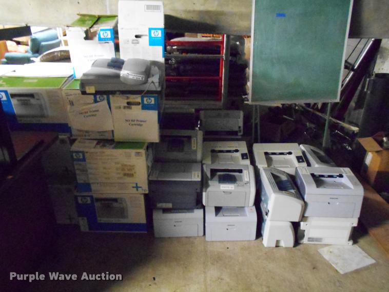 Approximately 35 printers in Wichita, KS Item AT9649 sold Purple Wave