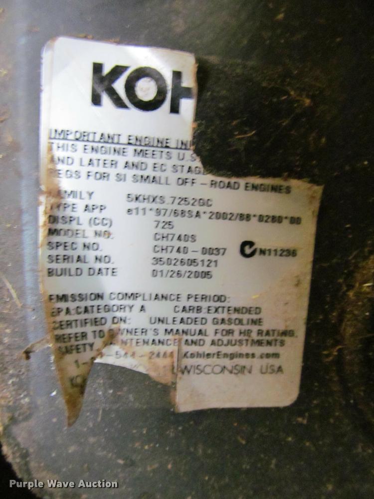 image for item BT9139 Grasshopper 727K2 ZTR lawn mower