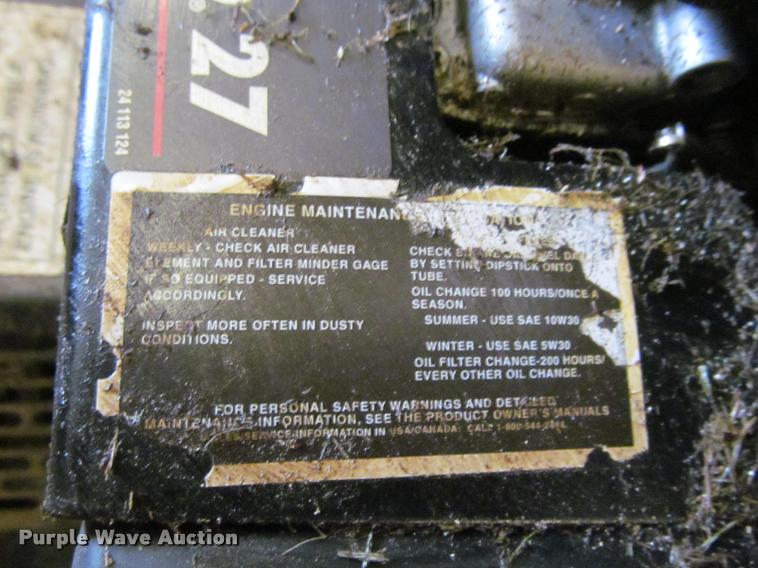 image for item BT9139 Grasshopper 727K2 ZTR lawn mower