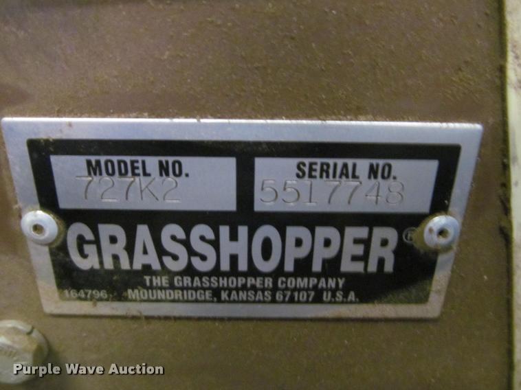 image for item BT9139 Grasshopper 727K2 ZTR lawn mower