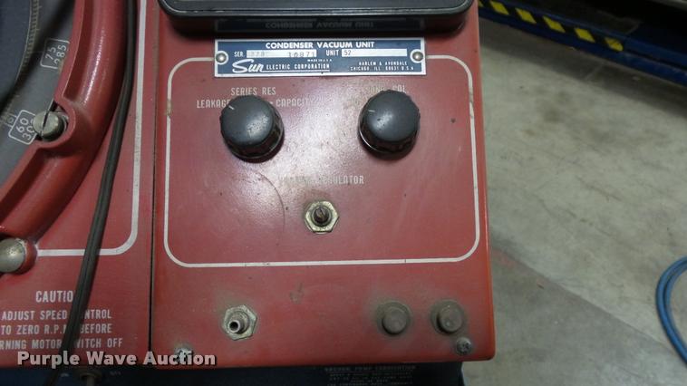 image for item BU9177 Sun 504 distributor tester