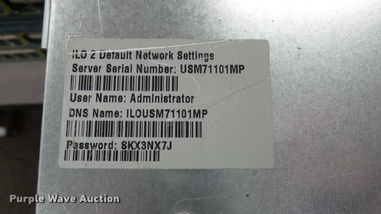 image for item BU9180 HP Proliant DL360 G5 server