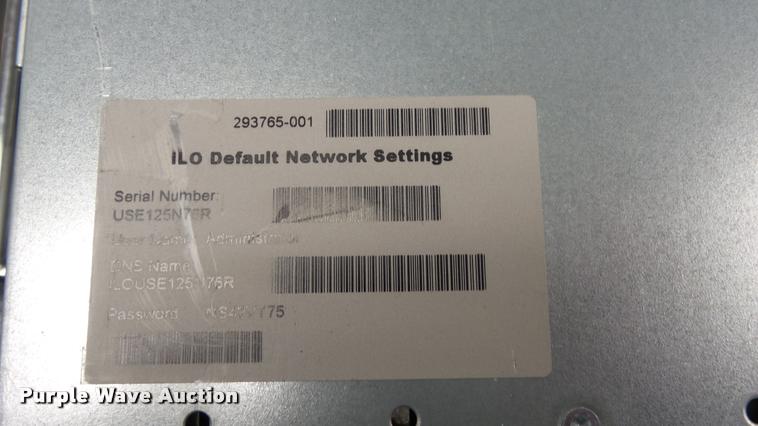 image for item BU9182 HP Proliant DL360 G7 server