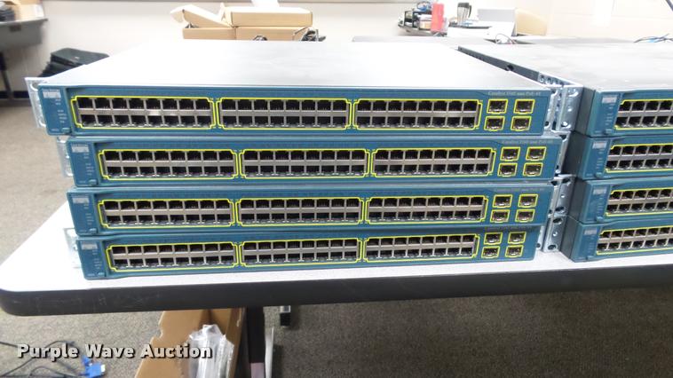 image for item BU9183 (10) Catalyst 3560 ports