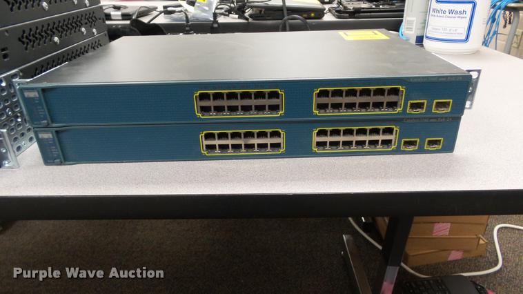 image for item BU9183 (10) Catalyst 3560 ports