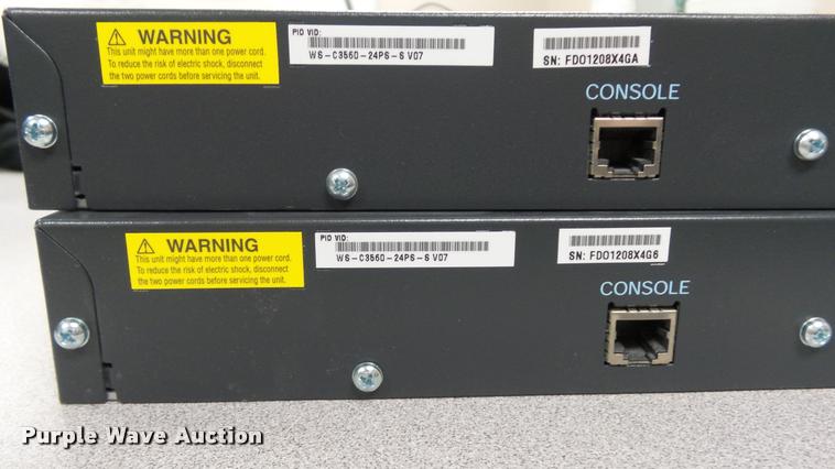 image for item BU9183 (10) Catalyst 3560 ports