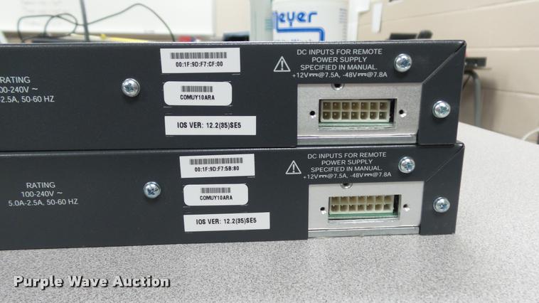 image for item BU9183 (10) Catalyst 3560 ports