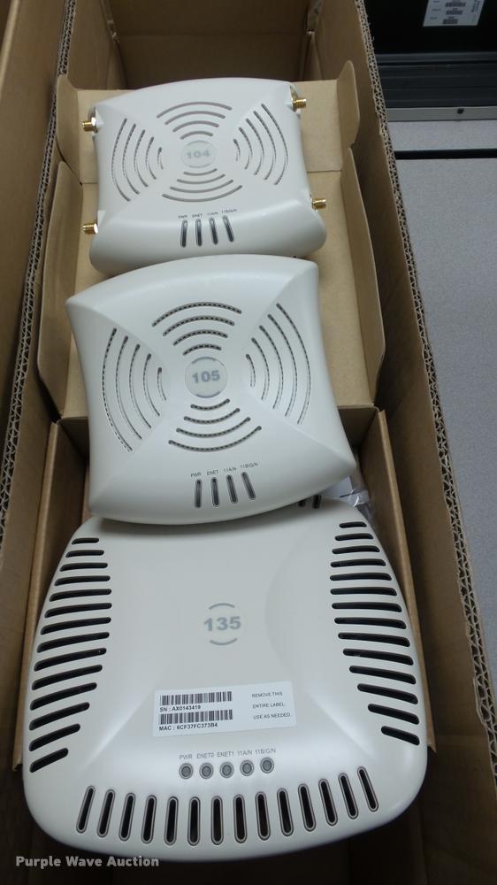 image for item BU9187 Approximately 100 Aruba IAP wireless access points
