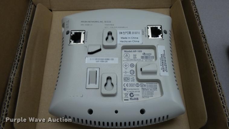 image for item BU9187 Approximately 100 Aruba IAP wireless access points