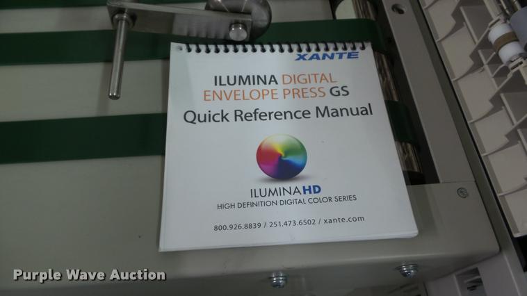 image for item BU9192 Xante Ilumina Digital Envelope GS press
