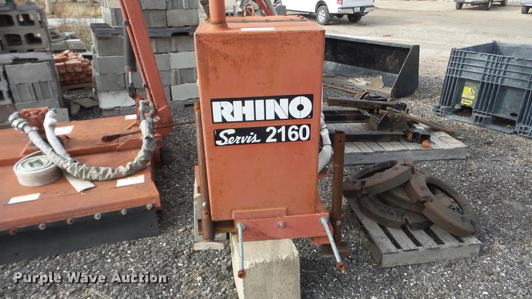 image for item BU9274 Rhino 2160 boom mower