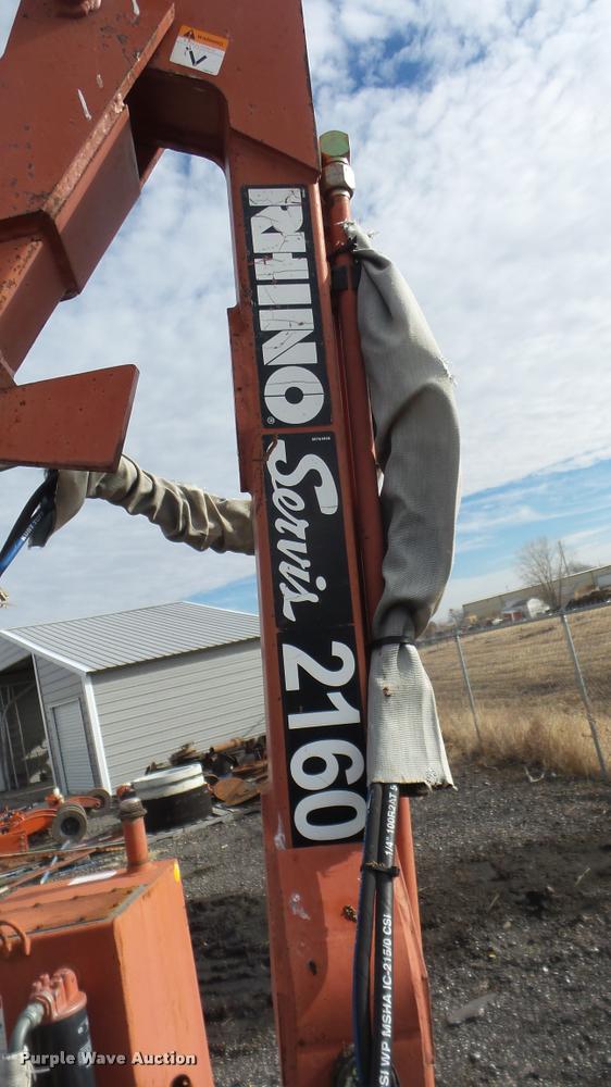 image for item BU9274 Rhino 2160 boom mower