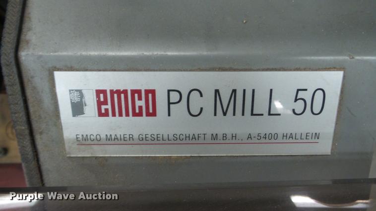 image for item BU9337 Emco PCMILL 50 desktop mill