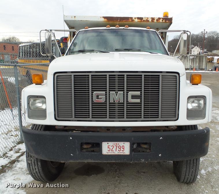 image for item BZ9978 1995 GMC TopKick dump truck