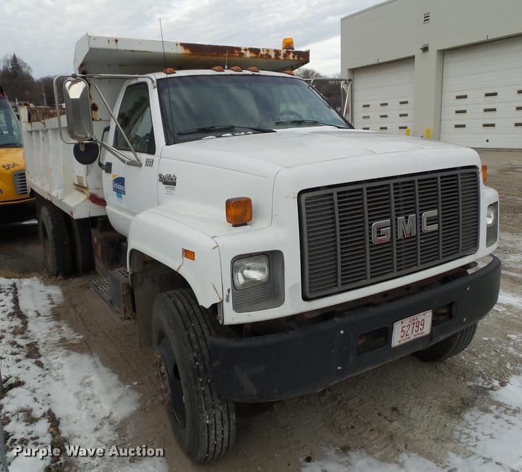 image for item BZ9978 1995 GMC TopKick dump truck