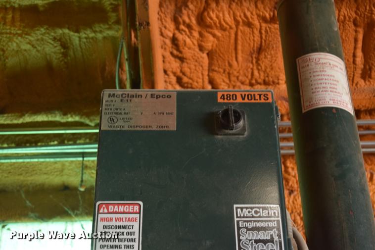 image for item CB9071 McClain/Epco E-11 waste disposer