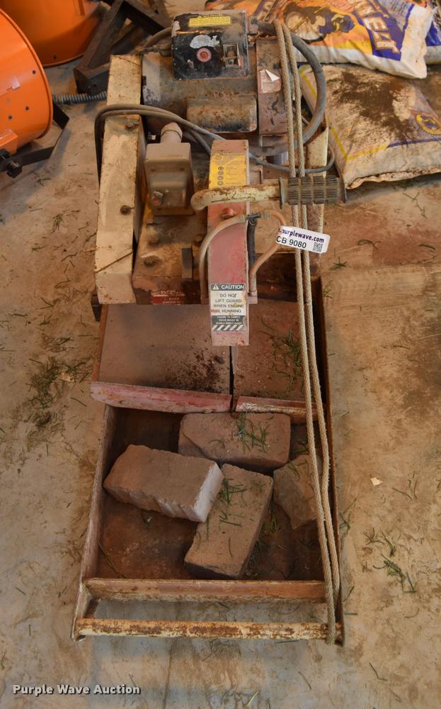 image for item CB9080 Edco brick saw