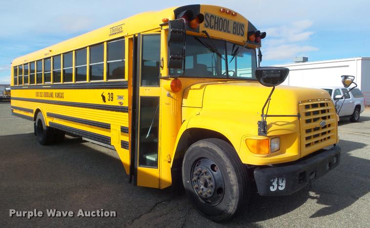 image for item DA5243 1998 Ford B800 school bus