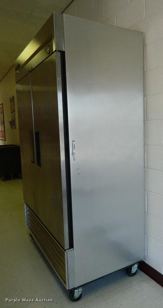 image for item DA9664 True stainless steel refrigerator