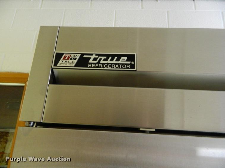 image for item DA9664 True stainless steel refrigerator